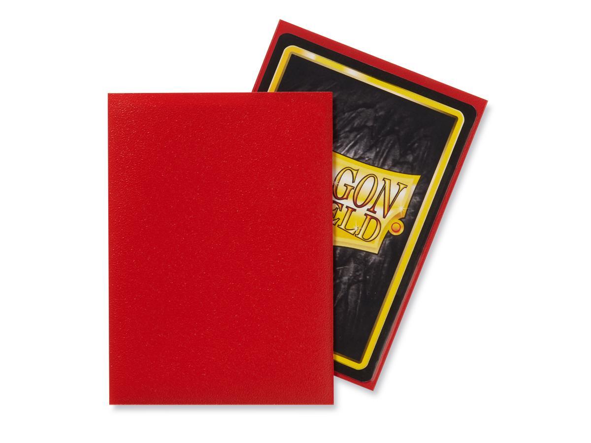 Dragon Shield Matte Sleeves: Crimson (100) | Game Grid - Logan