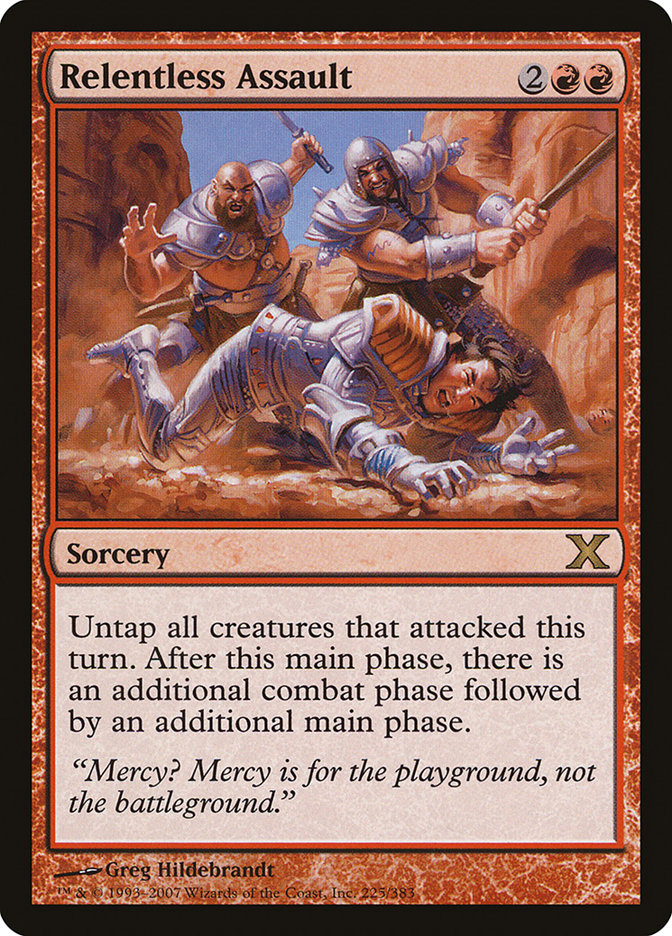 Relentless Assault [Tenth Edition] | Game Grid - Logan