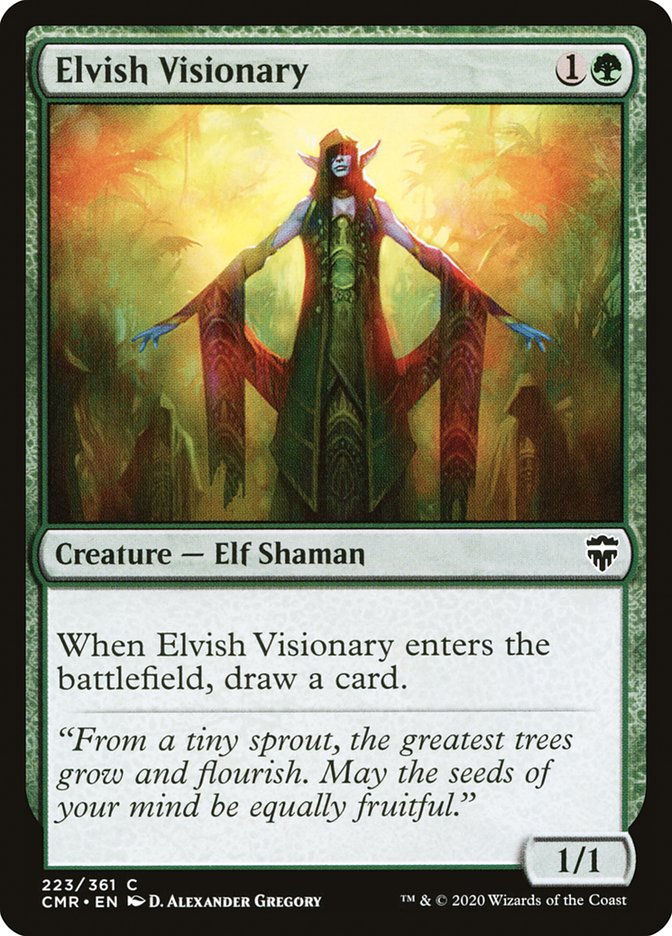 Elvish Visionary [Commander Legends] | Game Grid - Logan
