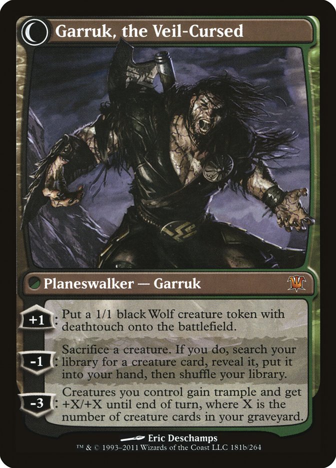 Garruk Relentless // Garruk, the Veil-Cursed [Innistrad] | Game Grid - Logan