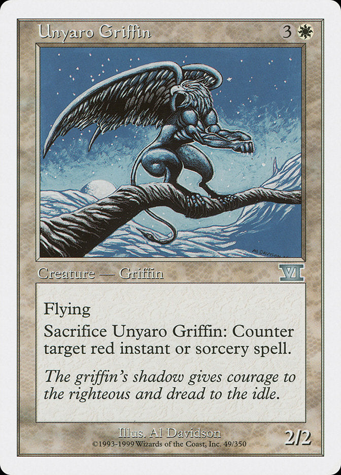 Unyaro Griffin [Classic Sixth Edition] | Game Grid - Logan
