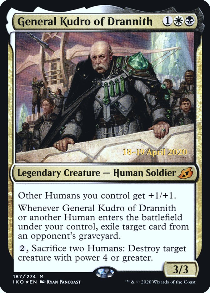 General Kudro of Drannith [Ikoria: Lair of Behemoths Prerelease Promos] | Game Grid - Logan