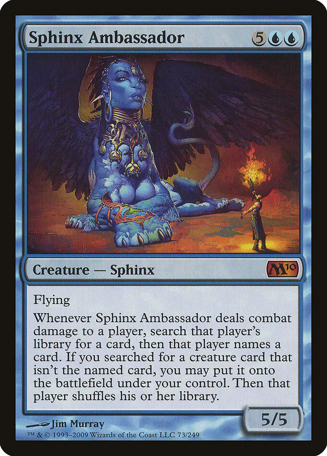 Sphinx Ambassador [Magic 2010] | Game Grid - Logan