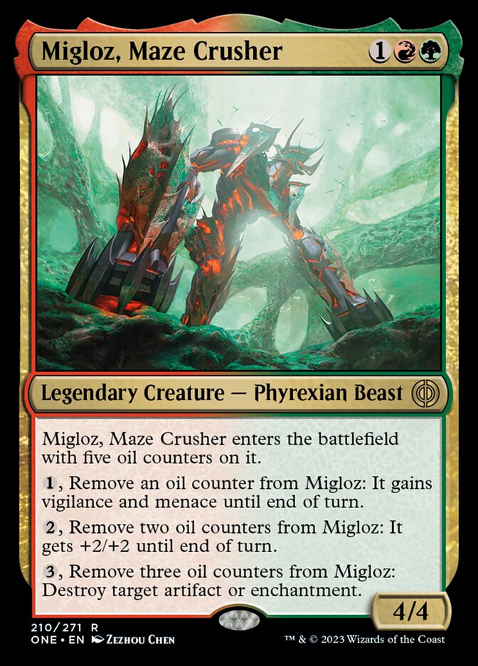 Migloz, Maze Crusher [Phyrexia: All Will Be One] | Game Grid - Logan