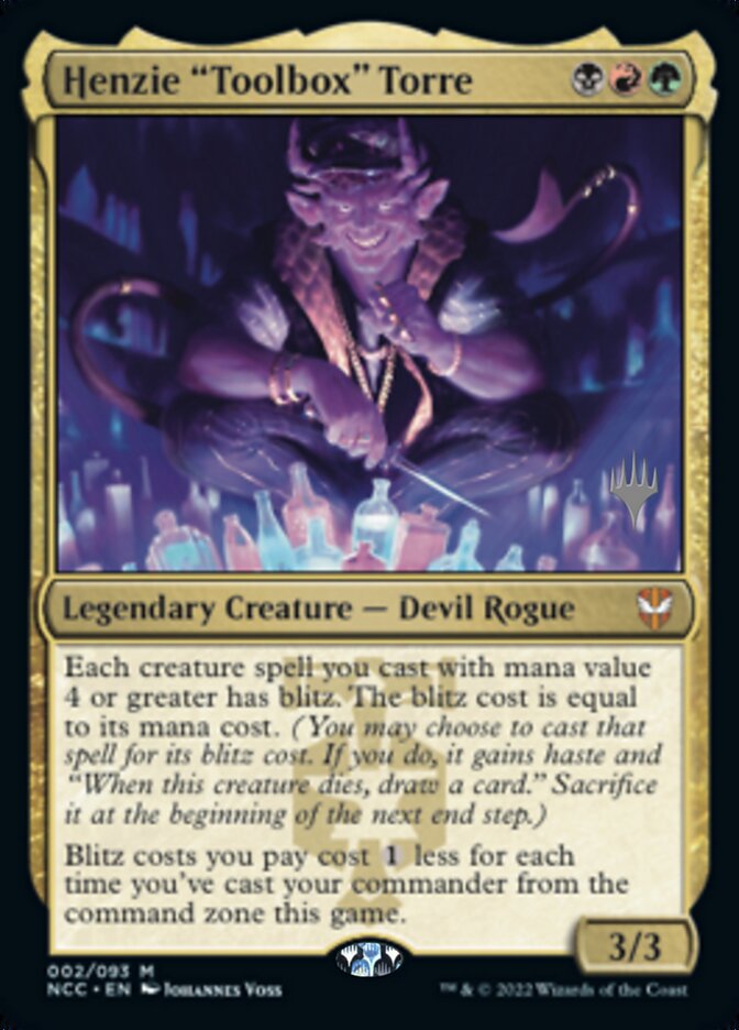 Henzie "Toolbox" Torre (Promo Pack) [Streets of New Capenna Commander Promos] | Game Grid - Logan