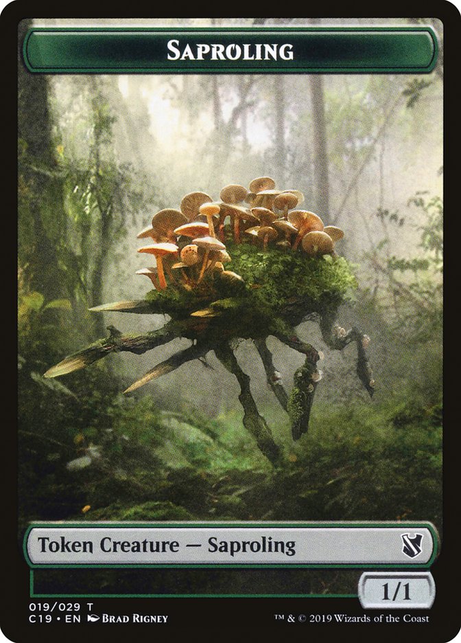 Saproling Token [Commander 2019 Tokens] | Game Grid - Logan