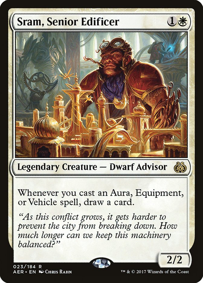 Sram, Senior Edificer [Aether Revolt] | Game Grid - Logan