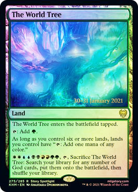 The World Tree [Kaldheim Prerelease Promos] | Game Grid - Logan