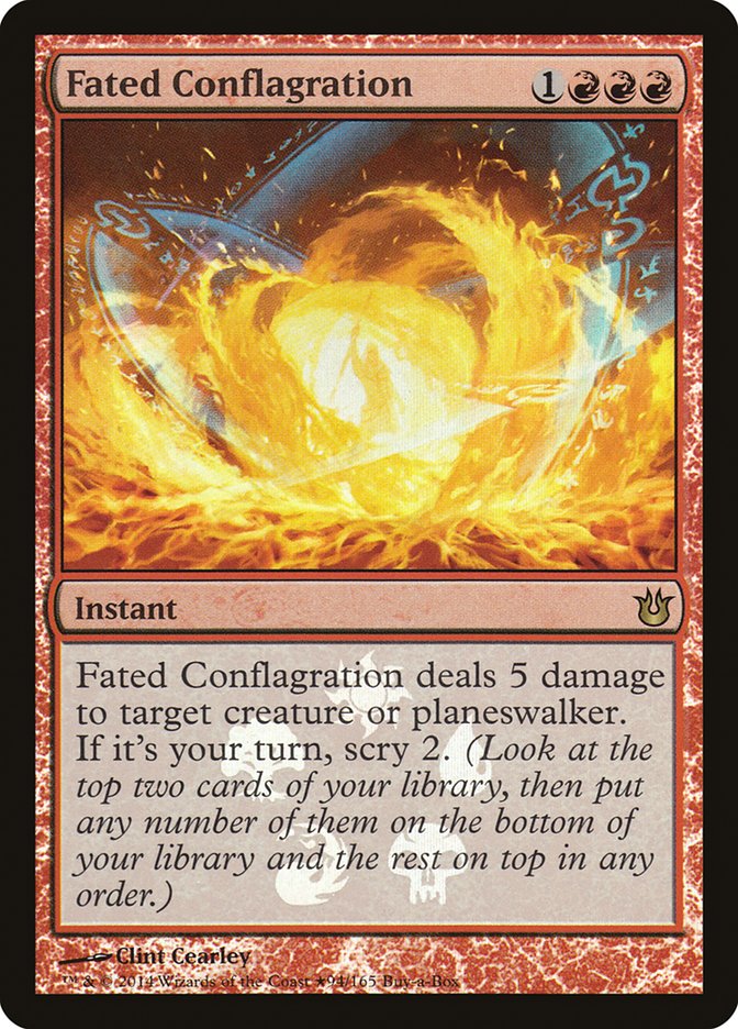 Fated Conflagration (Buy-A-Box) [Born of the Gods Promos] | Game Grid - Logan