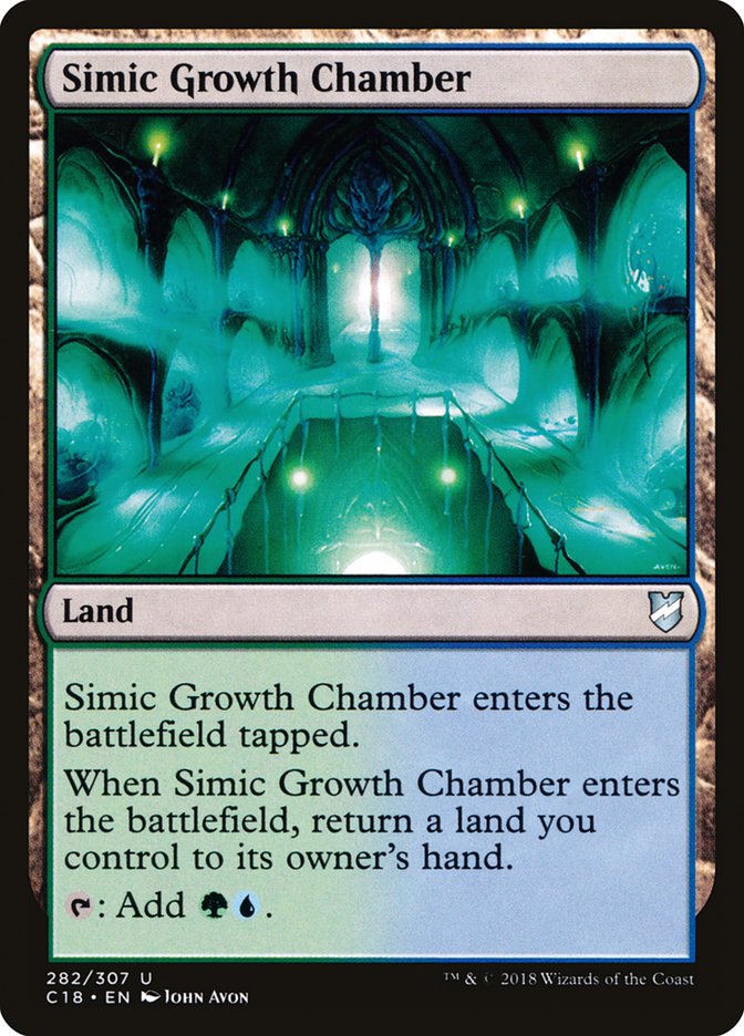 Simic Growth Chamber [Commander 2018] | Game Grid - Logan