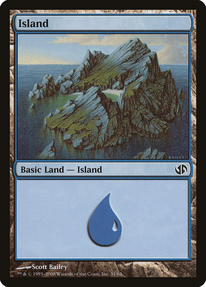 Island (31) [Duel Decks: Jace vs. Chandra] | Game Grid - Logan