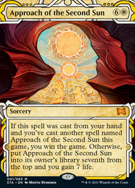 Approach of the Second Sun (Foil Etched) [Strixhaven: School of Mages Mystical Archive] | Game Grid - Logan