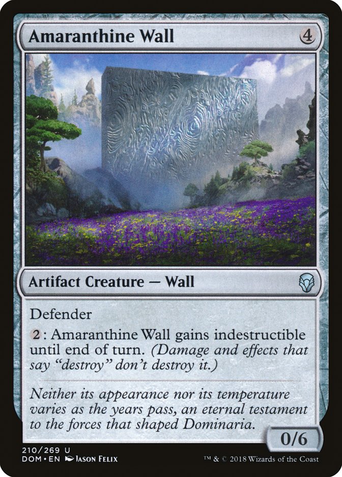 Amaranthine Wall [Dominaria] | Game Grid - Logan