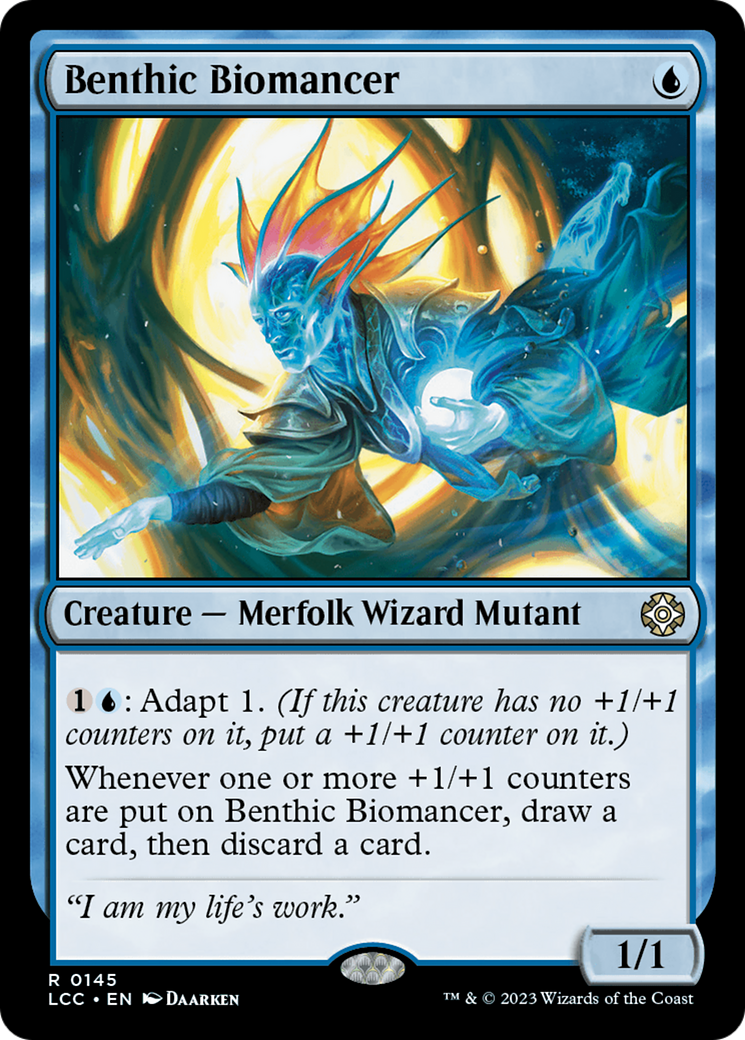 Benthic Biomancer [The Lost Caverns of Ixalan Commander] | Game Grid - Logan