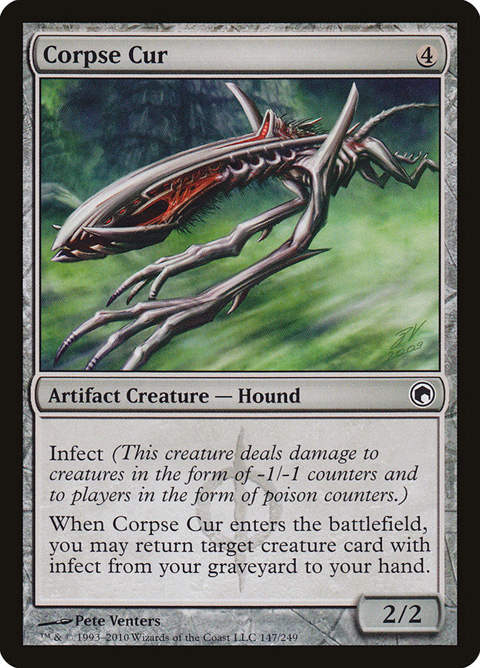 Corpse Cur [Scars of Mirrodin] | Game Grid - Logan