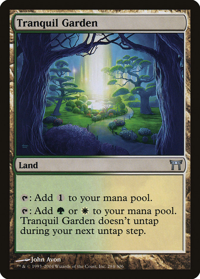 Tranquil Garden [Champions of Kamigawa] | Game Grid - Logan