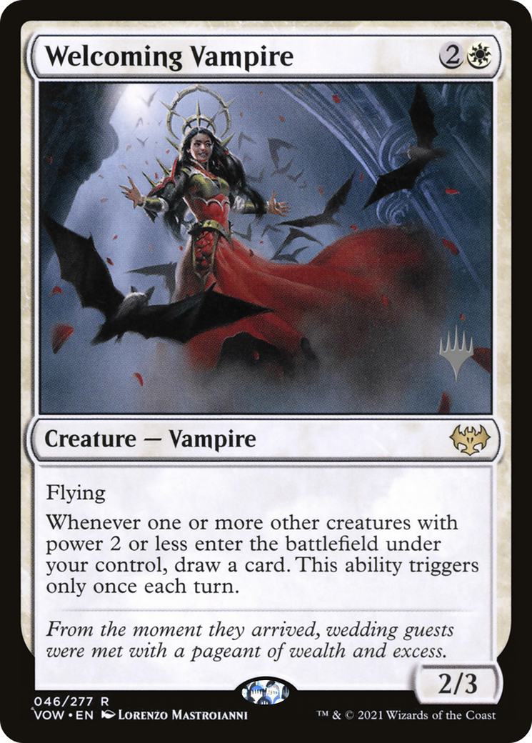 Welcoming Vampire (Promo Pack) [The Brothers' War Promos] | Game Grid - Logan