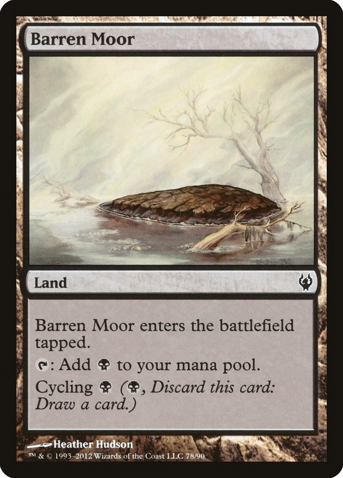 Barren Moor [Duel Decks: Izzet vs. Golgari] | Game Grid - Logan