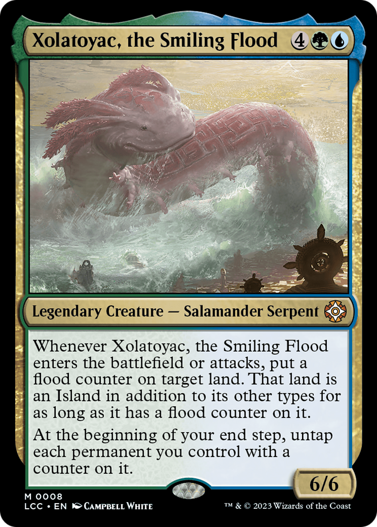 Xolatoyac, the Smiling Flood [The Lost Caverns of Ixalan Commander] | Game Grid - Logan