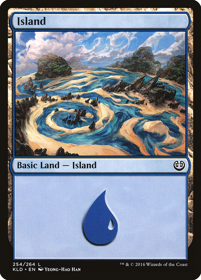 Island (254) [Kaladesh] | Game Grid - Logan