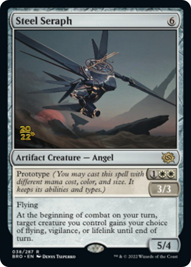 Steel Seraph [The Brothers' War Prerelease Promos] | Game Grid - Logan