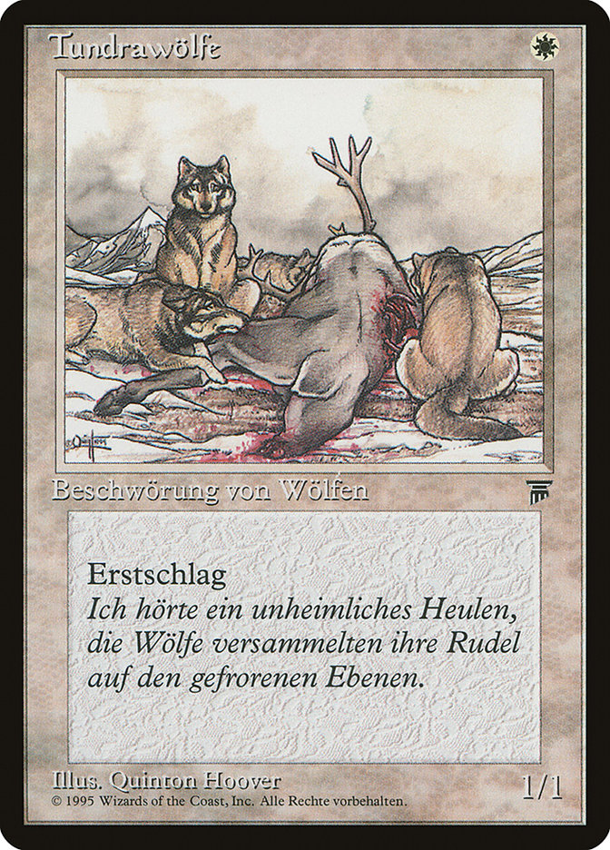 Tundra Wolves (German) - "Tundrawolfe" [Renaissance] | Game Grid - Logan