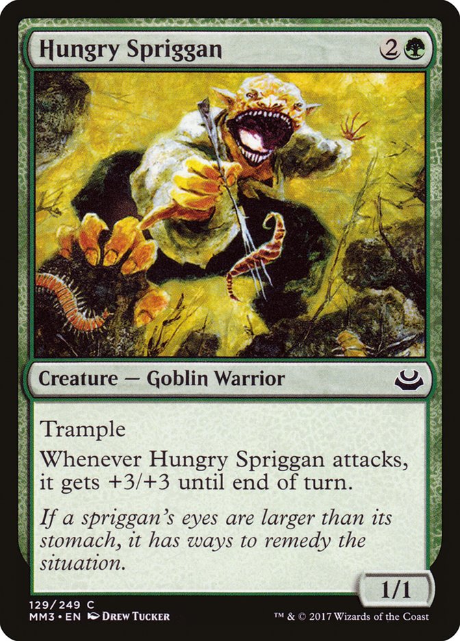 Hungry Spriggan [Modern Masters 2017] | Game Grid - Logan