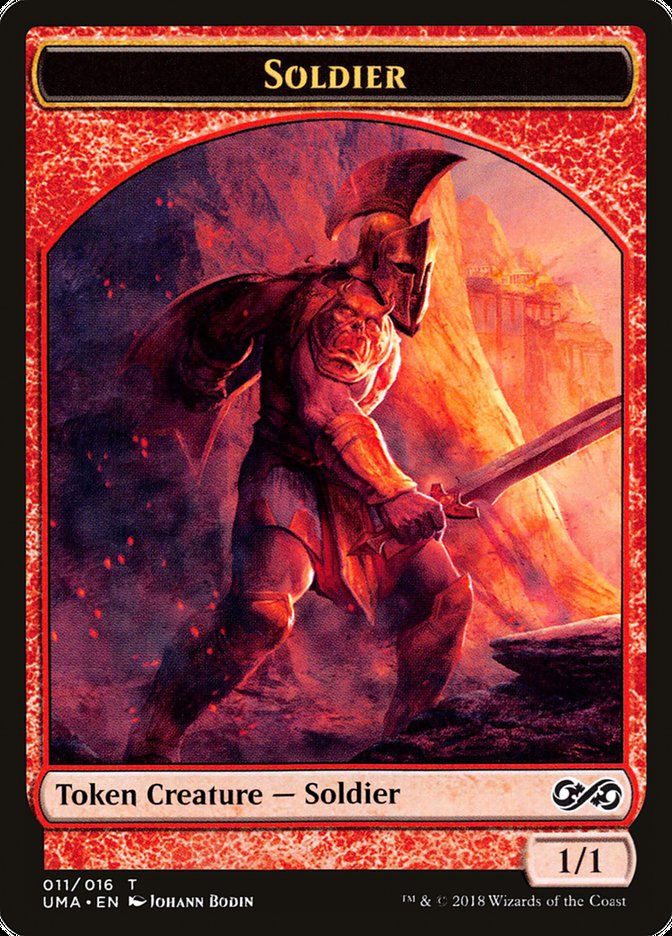 Soldier Token [Ultimate Masters Tokens] | Game Grid - Logan