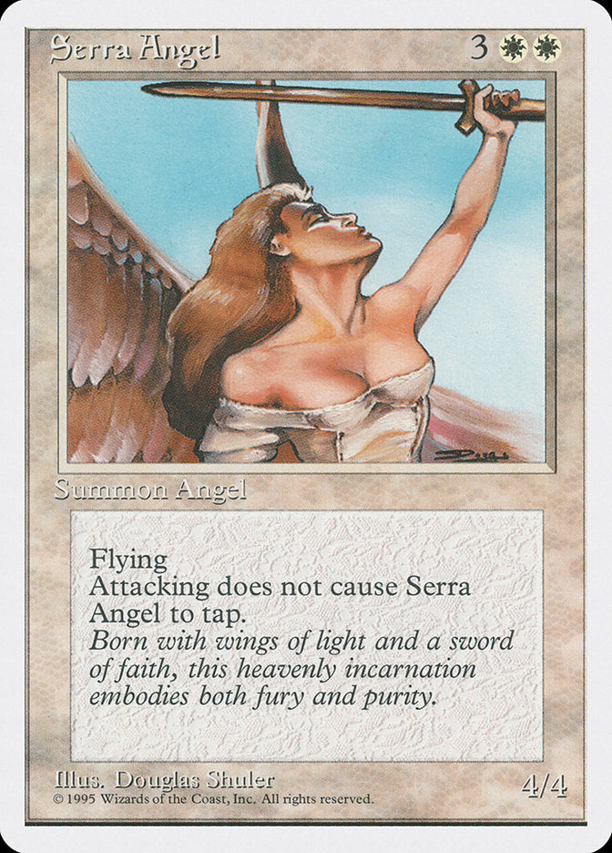 Serra Angel [Fourth Edition] | Game Grid - Logan