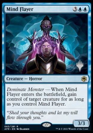 Mind Flayer (Promo Pack) [Dungeons & Dragons: Adventures in the Forgotten Realms Promos] | Game Grid - Logan