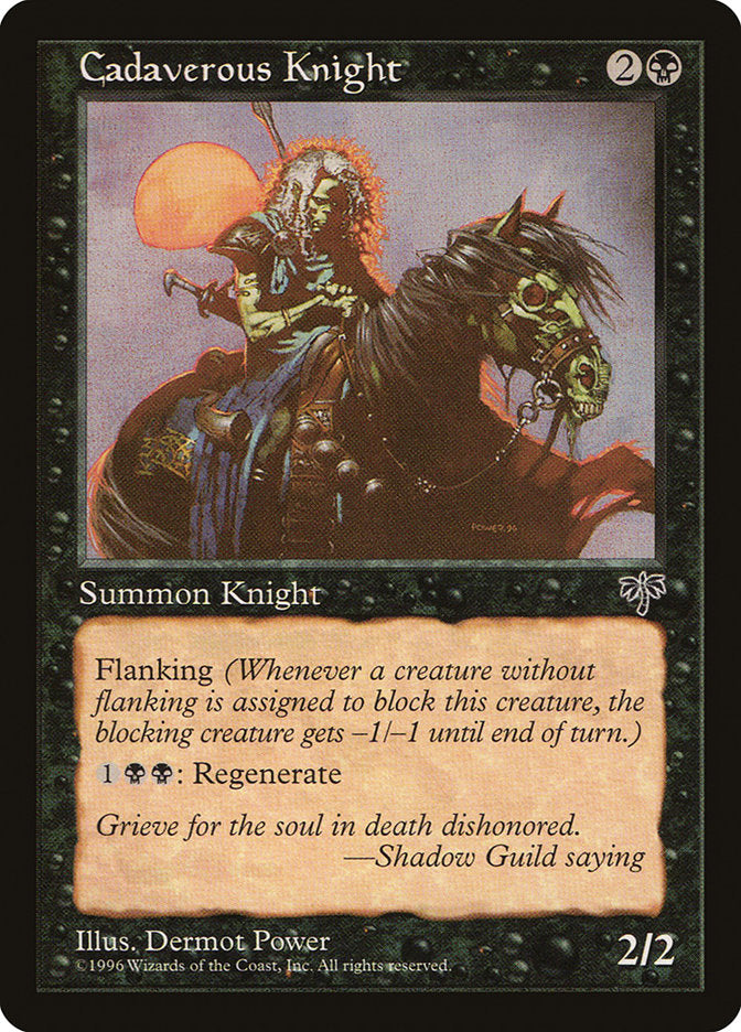 Cadaverous Knight [Mirage] | Game Grid - Logan
