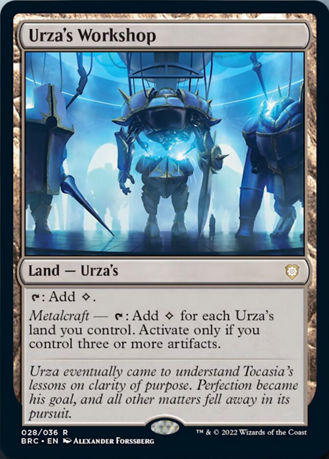 Urza's Workshop [The Brothers' War Commander] | Game Grid - Logan