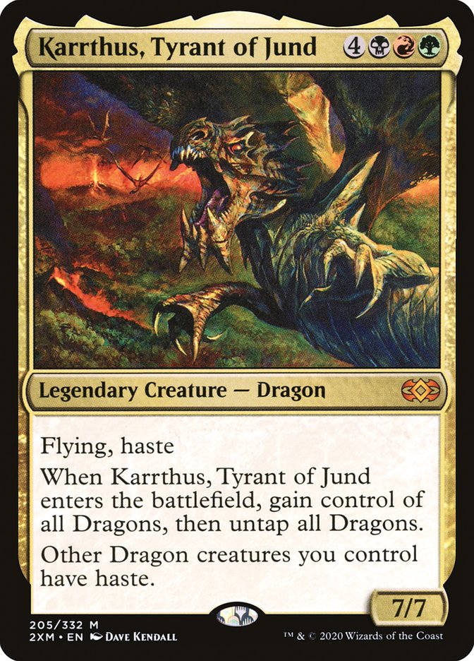 Karrthus, Tyrant of Jund [Double Masters] | Game Grid - Logan