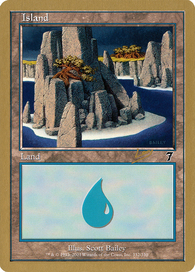 Island (rl332) (Raphael Levy) [World Championship Decks 2002] | Game Grid - Logan