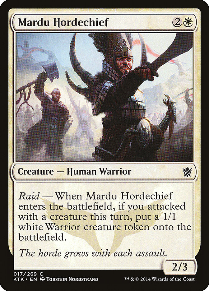 Mardu Hordechief [Khans of Tarkir] | Game Grid - Logan
