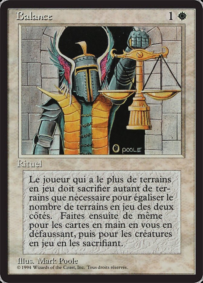 Balance [Foreign Black Border] | Game Grid - Logan