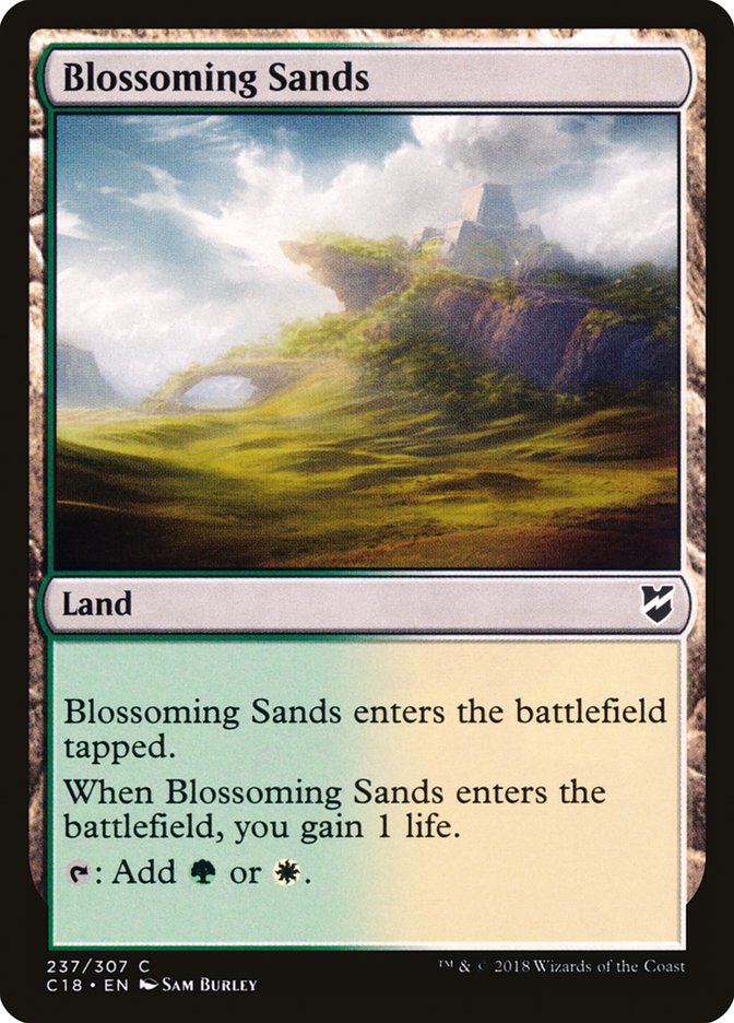 Blossoming Sands [Commander 2018] | Game Grid - Logan