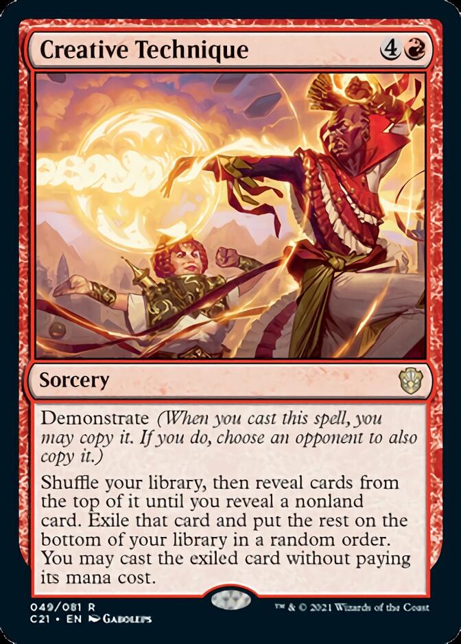 Creative Technique [Commander 2021] | Game Grid - Logan