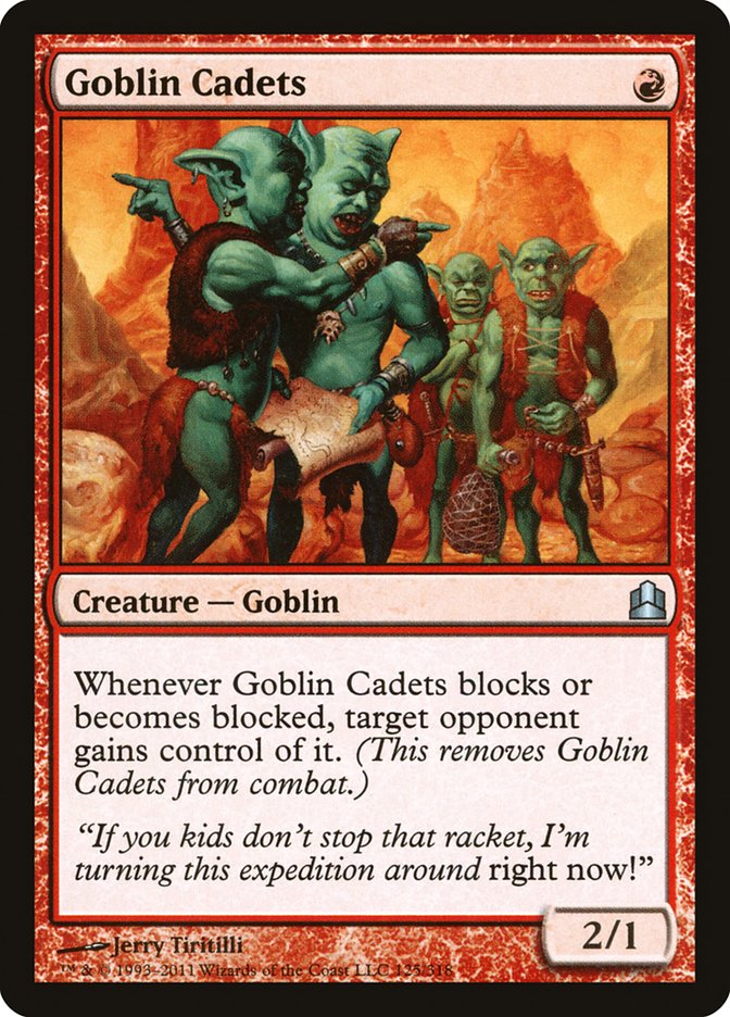 Goblin Cadets [Commander 2011] | Game Grid - Logan