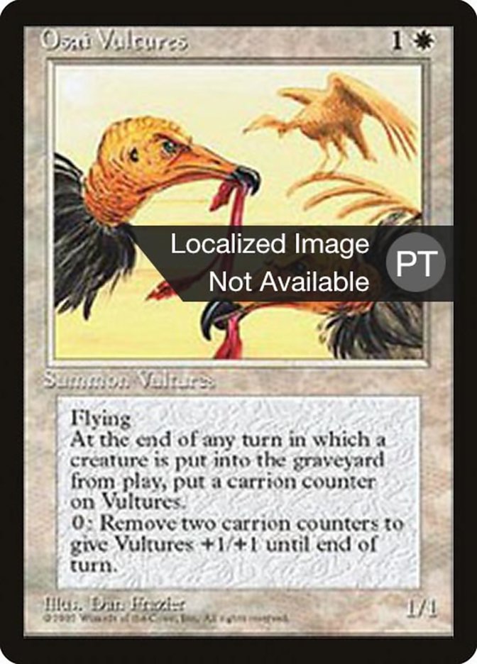 Osai Vultures [Fourth Edition (Foreign Black Border)] | Game Grid - Logan