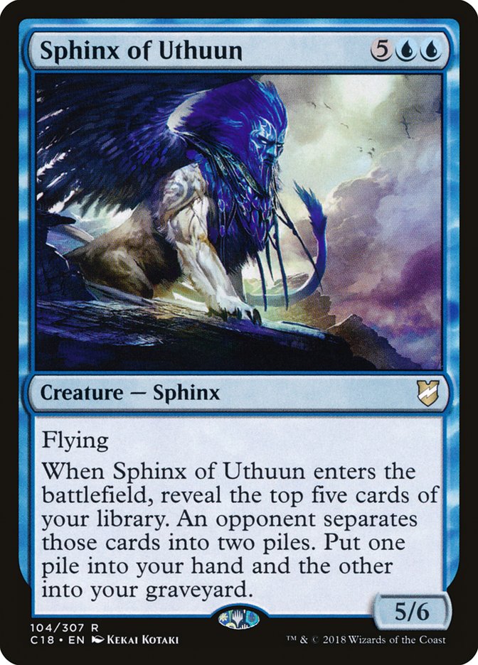 Sphinx of Uthuun [Commander 2018] | Game Grid - Logan