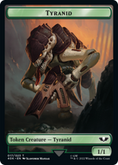 Tyranid (17) // Tyranid Warrior Double-Sided Token [Warhammer 40,000 Tokens] | Game Grid - Logan