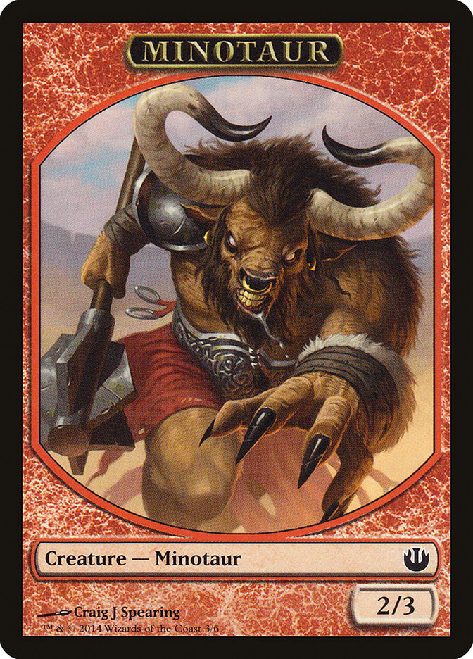 Minotaur Token [Journey into Nyx Tokens] | Game Grid - Logan