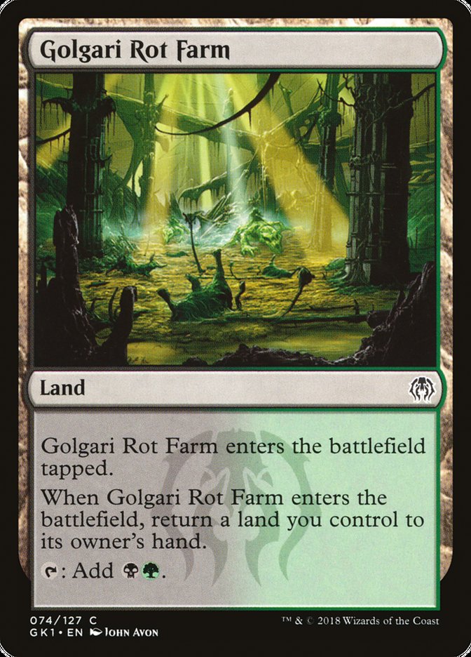 Golgari Rot Farm [Guilds of Ravnica Guild Kit] | Game Grid - Logan