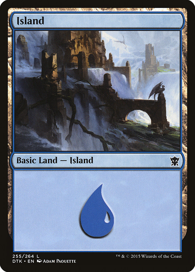 Island (255) [Dragons of Tarkir] | Game Grid - Logan