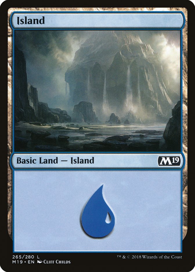 Island (265) [Core Set 2019] | Game Grid - Logan