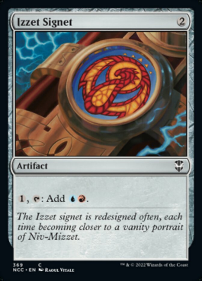 Izzet Signet [Streets of New Capenna Commander] | Game Grid - Logan