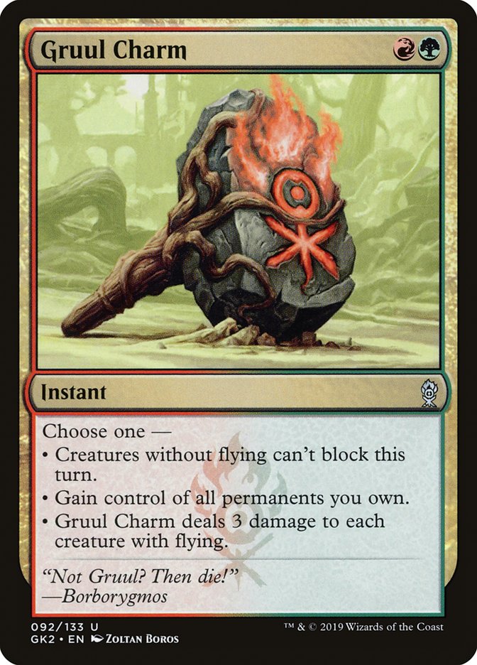 Gruul Charm [Ravnica Allegiance Guild Kit] | Game Grid - Logan