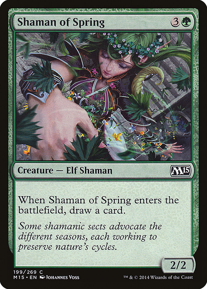 Shaman of Spring [Magic 2015] | Game Grid - Logan