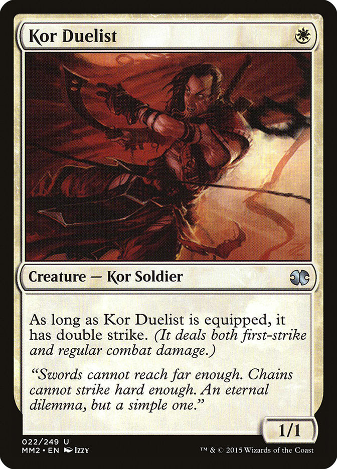 Kor Duelist [Modern Masters 2015] | Game Grid - Logan